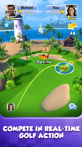 img/screenshots/1354796403-2.webp Golf Rival - Multiplayer Game screenshot 2