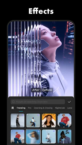 img/screenshots/1500855883-8.webp CapCut - Video Editor screenshot 8