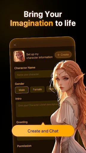 img/screenshots/1671705818-5.webp PolyBuzz: Chat with AI Friends screenshot 5