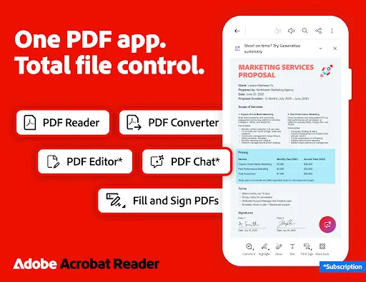 img/screenshots/469337564-1.webp Adobe Acrobat Reader: Edit PDF screenshot 1